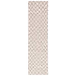 SAFAVIEH Sisal All-Weather Ivory 7 ft. x 7 ft. Solid Woven Indoor ...