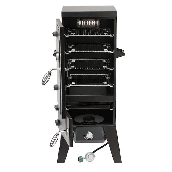 Cuisinart Vertical 36 in. Dia Propane Smoker in Black COS 244