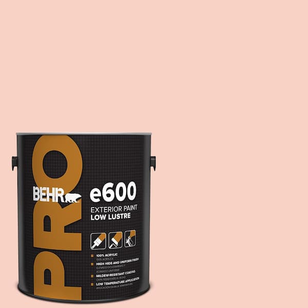 BEHR PRO 1 gal. #210C-2 Demure Pink Low Luster Exterior Paint