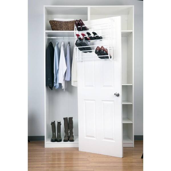 Household Essentials Shoe Racks and Shoe Organizers - White 20-Pair Hanging  Shoe Rack - Yahoo Shopping