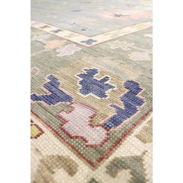 K0049480 Patchwork Hand-Knotted Turkish Rug - 9' 9 x 13' 3 (117