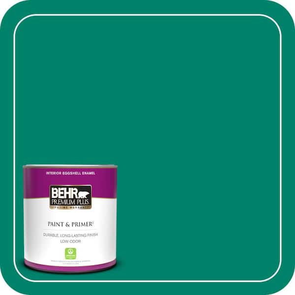 BEHR PREMIUM PLUS 1 qt. #T16-03 Emperors Silk Eggshell Enamel Low Odor Interior Paint & Primer
