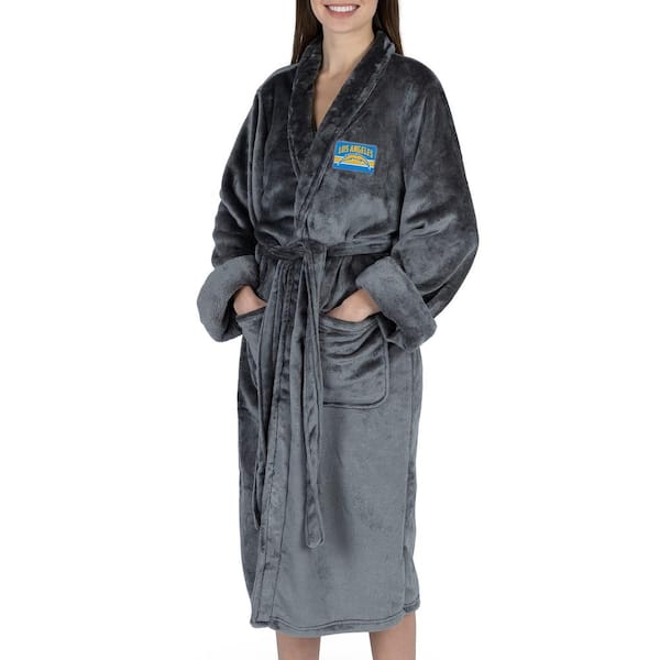 THE NORTHWEST GROUP NFL Chargers Rollout Charcoal S/M Silk Touch Robe
