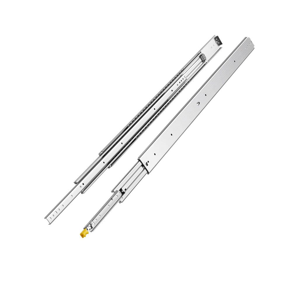 Full Extension Drawer Slides 48 in. Carbon Steel, Side Mount Heavy Duty Drawer Slides, 1-Pair for 500 lbs. 2025 Upgrade price history on PriceWatchPro