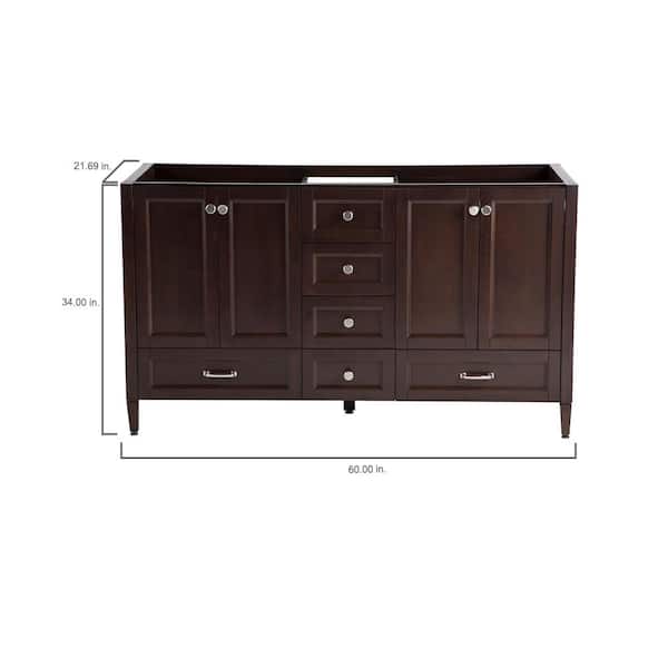 Home Decorators Collection Claxby 60 In, 69 Bathroom Vanity