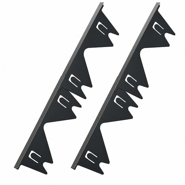 2-Piece Black Stainless Steel Stove Gap Covers, Stove Gap Filler, Stove Gap Guard for Oven Between Stovetop and Counter