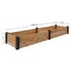 Outdoor Essentials Haven 2 ft. x 8 ft. Natural Cedar Raised Garden Bed