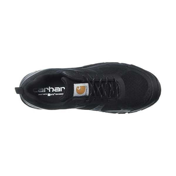 Carhartt Men's Lightweight Slip Athletic Shoes - Steel Toe - Black Size 15(W)-CMO3251-15W - The Home Depot