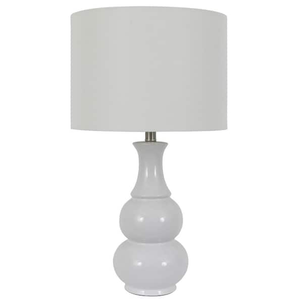 Decor Therapy Le Ceramic 26 5 In, How High Should A Table Lamp Be