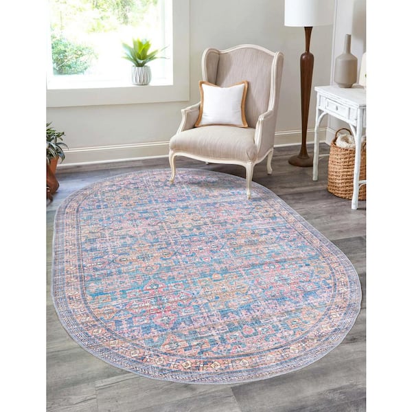 Bliss Rugs Miro Contemporary Area Rug, Size: 8' Round, Silver