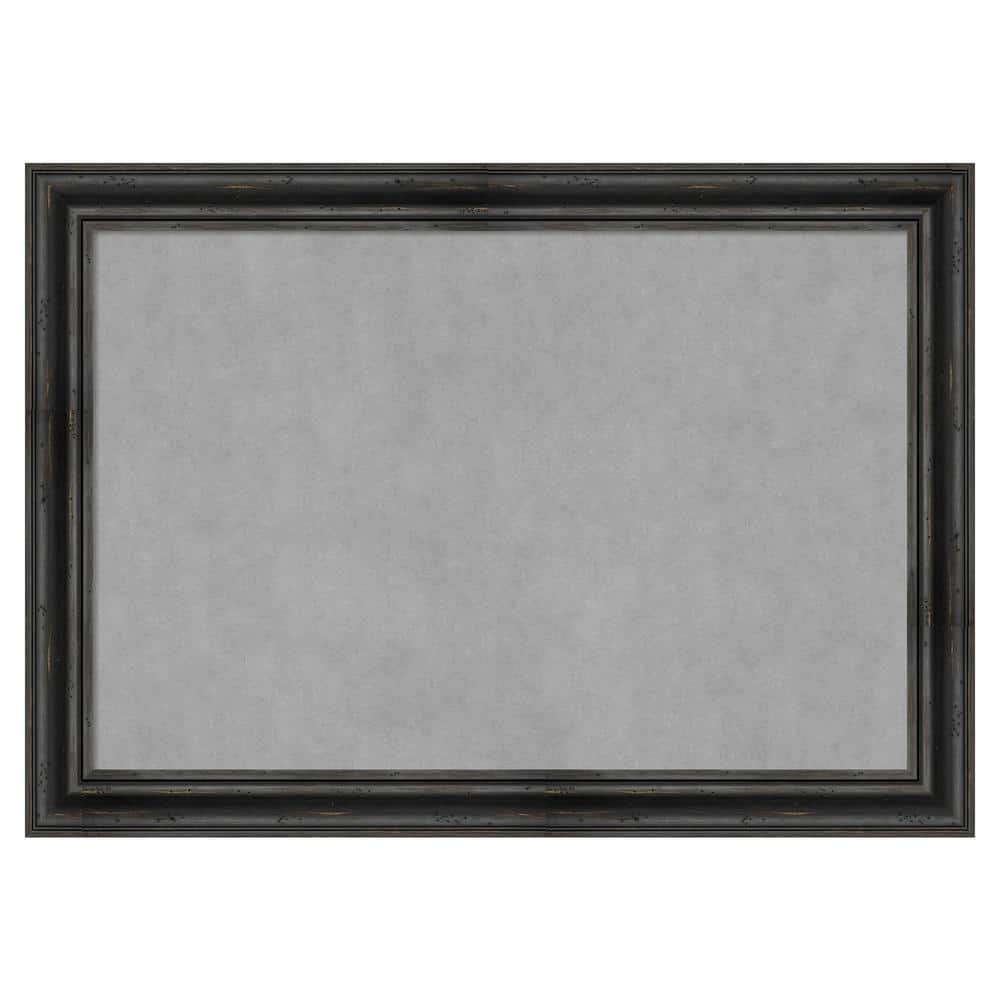 Rustic Pine Black 41 in. x 29 in. Framed Magnetic Board price history on PriceWatchPro