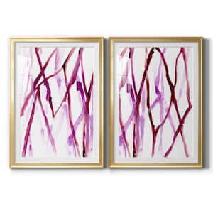 Runnel XV by Wexford Homes 2 Pieces Framed Abstract Paper Art Print 30.5 in. x 42.5 in. . .