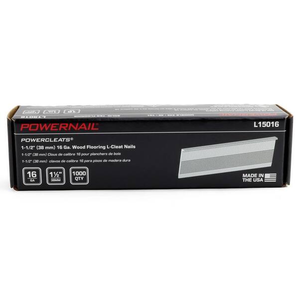 POWERNAIL 1-1/2 in. x 16-Gauge Powercleats Hardwood Flooring Nails