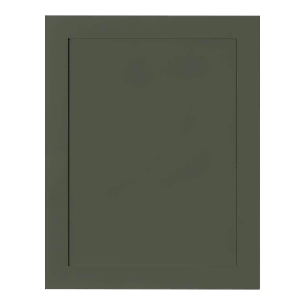 Hampton Bay Avondale 24 in. W x 30 in. H Base End Panel in Fern