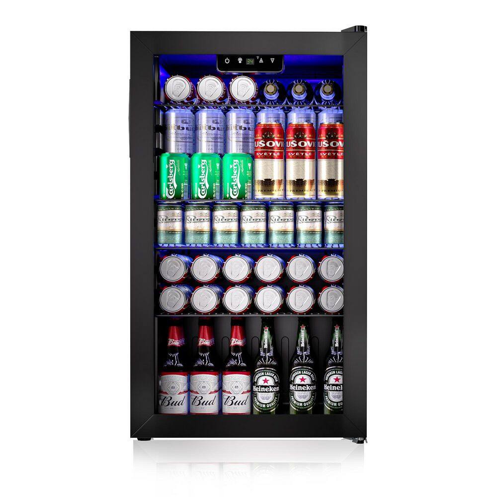 1.8 Cu.Ft Beverage Refrigerator & Cooler With 4 Universal Wheels Fridge.com 449119934