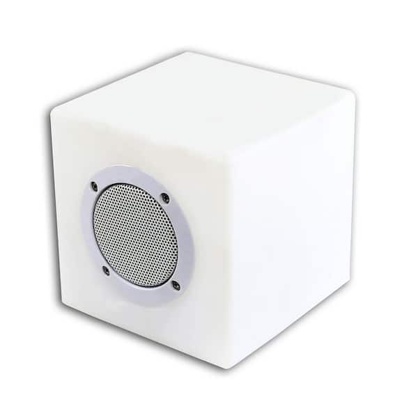 Alpine Corporation 6 in. Master Bluetooth Enabled Color Changing LED Speaker with Remote Control