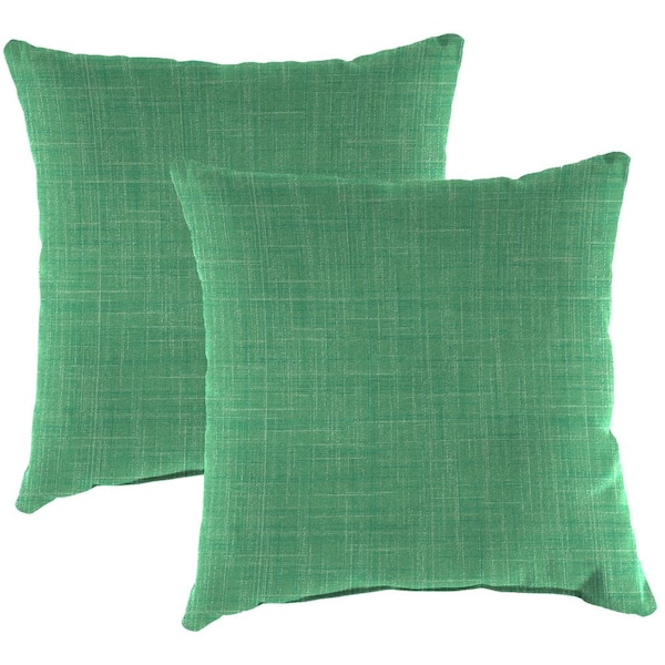 Jordan Manufacturing 16 in. L x 16 in. W x 4 in. T Harlow Dill Outdoor Throw Pillow (2-Pack)