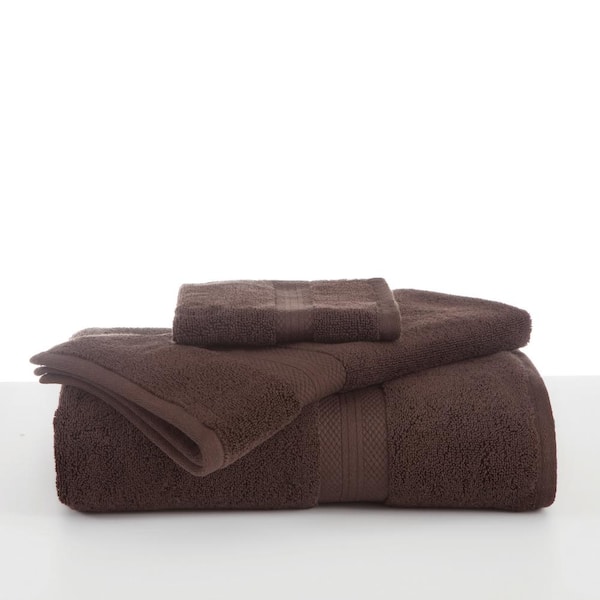 Martex Abundance Chocolate Solid Cotton Blend Single Hand Towel