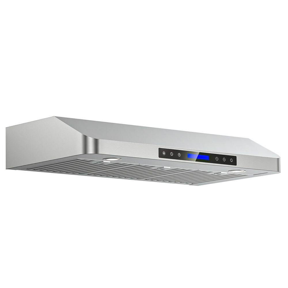 42 in. 300 CFM Ducted Under Cabinet Range Hood with 3-Venting Options, Remote, Touch Control LCD in Stainless Steel price history on PriceWatchPro