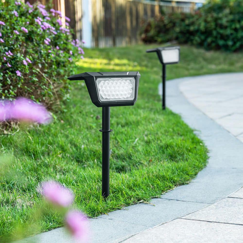 Aigostar Solar Lights Outdoor Garden, Solar Powered Stake Lights 12 Pack, Garden Solar Lights - View #5