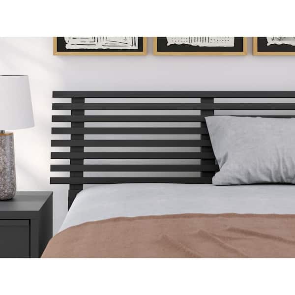 Danziar Black Full Slat Headboard