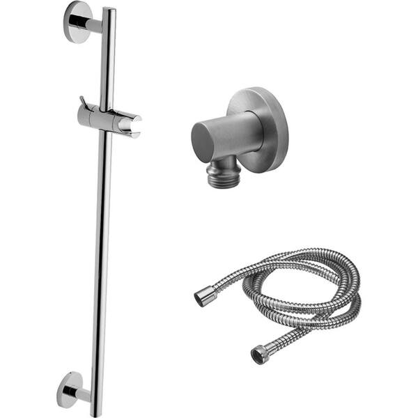 CALIFORNIA FAUCETS Swivel Wall Mounted Handshower Kit - Round in Satin Bronze