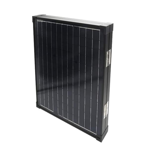 80-Watt Portable Briefcase Design Monocrystalline Silicon Solar Panel