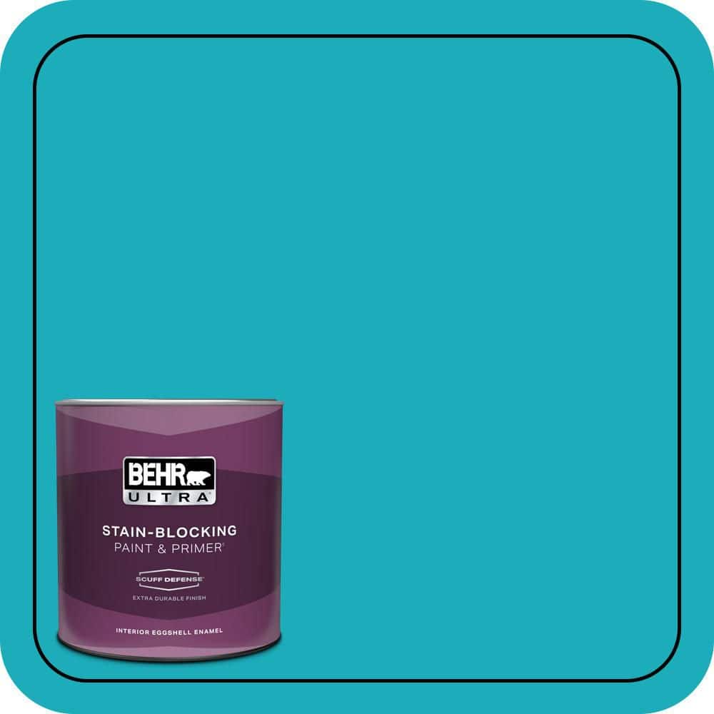 1 qt. #P470-5 Placid Sea Extra Durable Eggshell Enamel Interior Paint & Primer price history on PriceWatchPro
