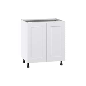 Wallace Painted Warm White Shaker Assembled Base Kitchen Cabinet (30 in. W x 34.5 in. H x 24 in. D)