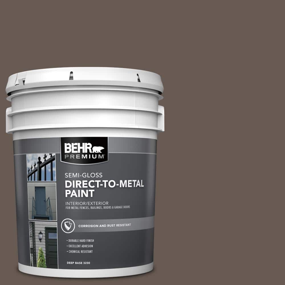 BEHR PREMIUM 5 gal. N2007 Underground SemiGloss Direct to Metal