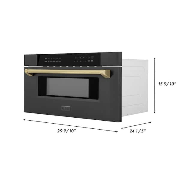 https://images.thdstatic.com/productImages/2c72e694-424c-4da2-b311-35cf50412ddb/svn/black-stainless-steel-champagne-bronze-zline-kitchen-and-bath-microwave-drawers-mwdz-30-bs-cb-77_600.jpg