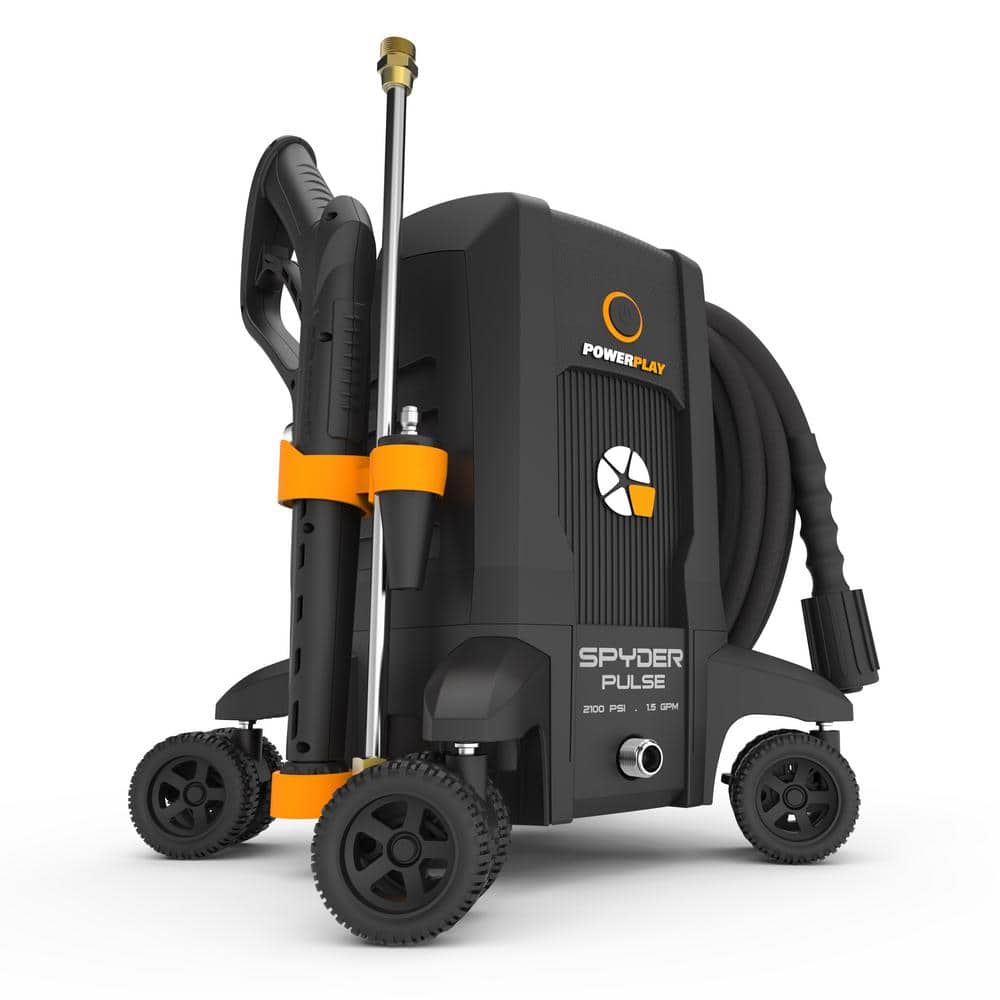Spyder Pulse 2100 PSI Electric Pressure Washer with Plastic Hose