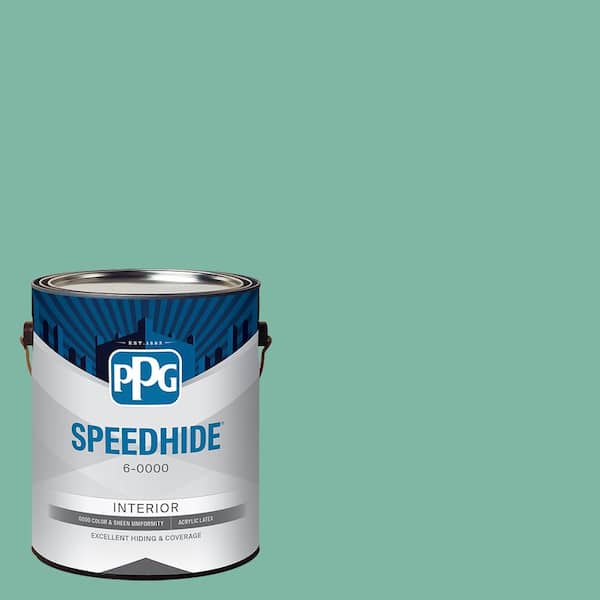 SPEEDHIDE 1 gal. PPG1140-4 Key Largo Semi-Gloss Interior Paint