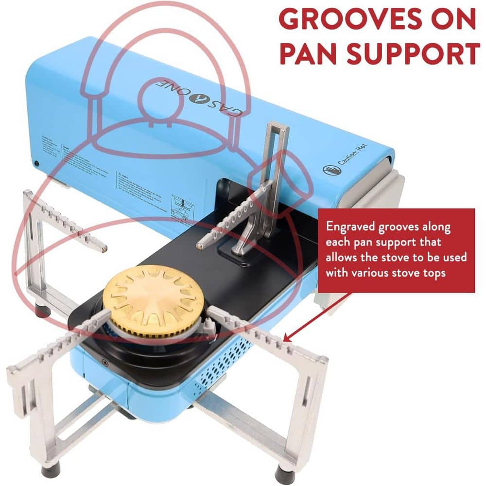 Compact Blue Gas Single Burner Portable Stove