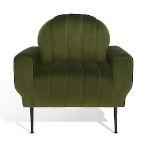 Josh forest Green/Black Accent Chair