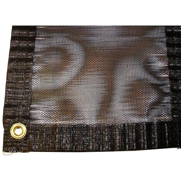 Riverstone 8 ft. x 12 ft. Shade Cloth System with Corner Grommets