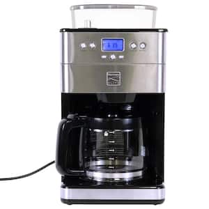 Elite Grind and Brew Coffee Maker with Burr Grinder, 12 Cup Programmable Automatic Timer Brew