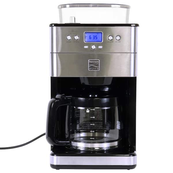 KENMORE Elite Grind and Brew black 12- Cup Coffee Maker with Burr