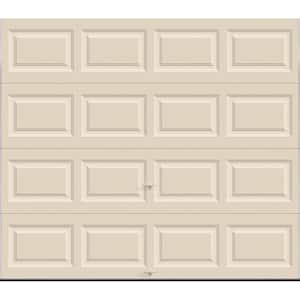 Classic Collection 8 ft. x 7 ft. 12.9 R-Value Intellicore Insulated Solid Almond Garage Door
