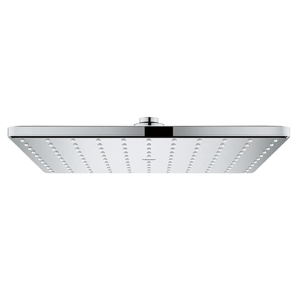 GROHE 1Spray 12.2 in. Single Ceiling Mount Fixed Rain Shower Head in