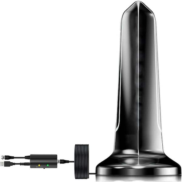 Digital TV Antenna 1400 Plus Miles Range Indoor Outdoor Upgraded Amplifier Coaxial Cable Support 4K 8K HDTV 1080p