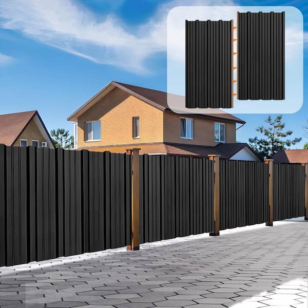 1.47 ft x 3.54 ft 10PCS Galvanized Steel Roof Panel Raised Rib