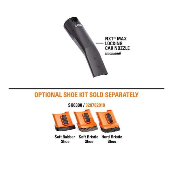 RIDGID 2-1/2 in. MAX2503 NXT Max Locking Car Nozzle Accessory Shop
