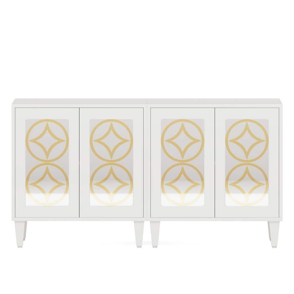 TRIBESIGNS WAY TO ORIGIN Alan White Wood 59 in. Sideboard with