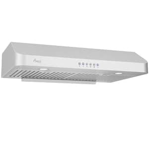 30 in. 900 CFM Ducted Under Cabinet Range Hood in Stainless Steel