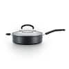 T-fal 5 qt. Copper Ceramic Saucepan with Lid C4108264 - The Home Depot