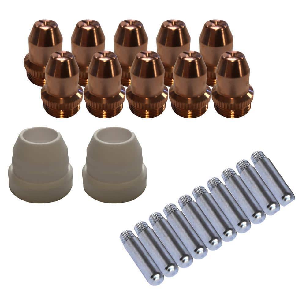 Plasma Cutter Consumables Sets for Brown Color LT5000D and Brown Color CT520D (22-Pieces) price history on PriceWatchPro