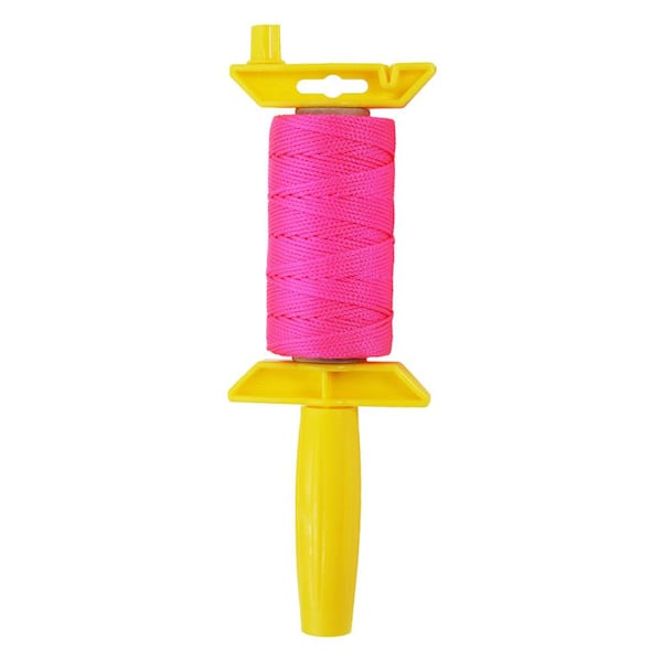 500 ft. Pink Nylon Mason Line Reel