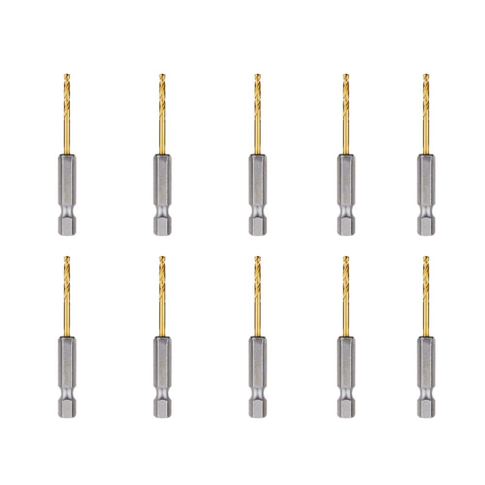 SHOCKWAVE 3/32 in. Titanium Twist Drill Bit (10-Pack) price history on PriceWatchPro