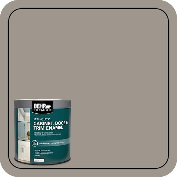 1 qt. #MQ2-60 Iron Gate Semi-Gloss Enamel Interior/Exterior Cabinet, Door & Trim Paint